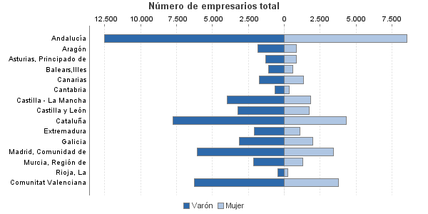 Número de empresarios total