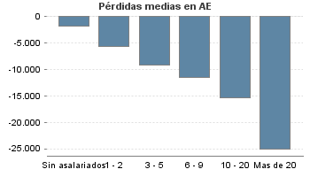 Pérdidas medias en AE