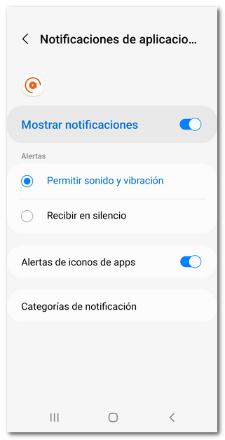 Configuración de Notificaciones push