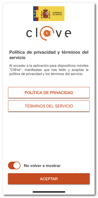 Visualizar Política de privacidad y términos del servicio