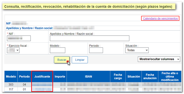 Direct debits