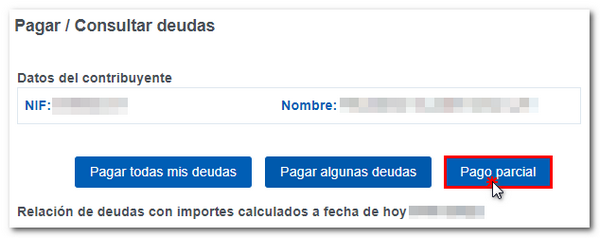 Pagament parcial
