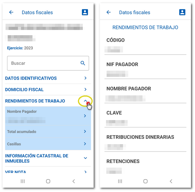 Datos fiscales