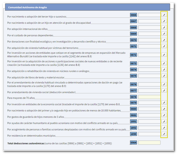 Introducción de datos