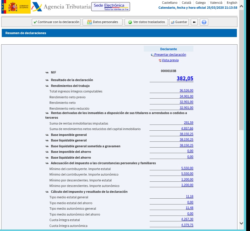 Rendementos do capital inmobiliario