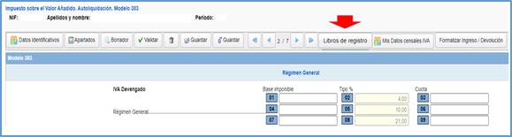 IVA303-LIBROS REGISTRO